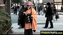 Japanese Masseuse Gives a Full Service Massage 25